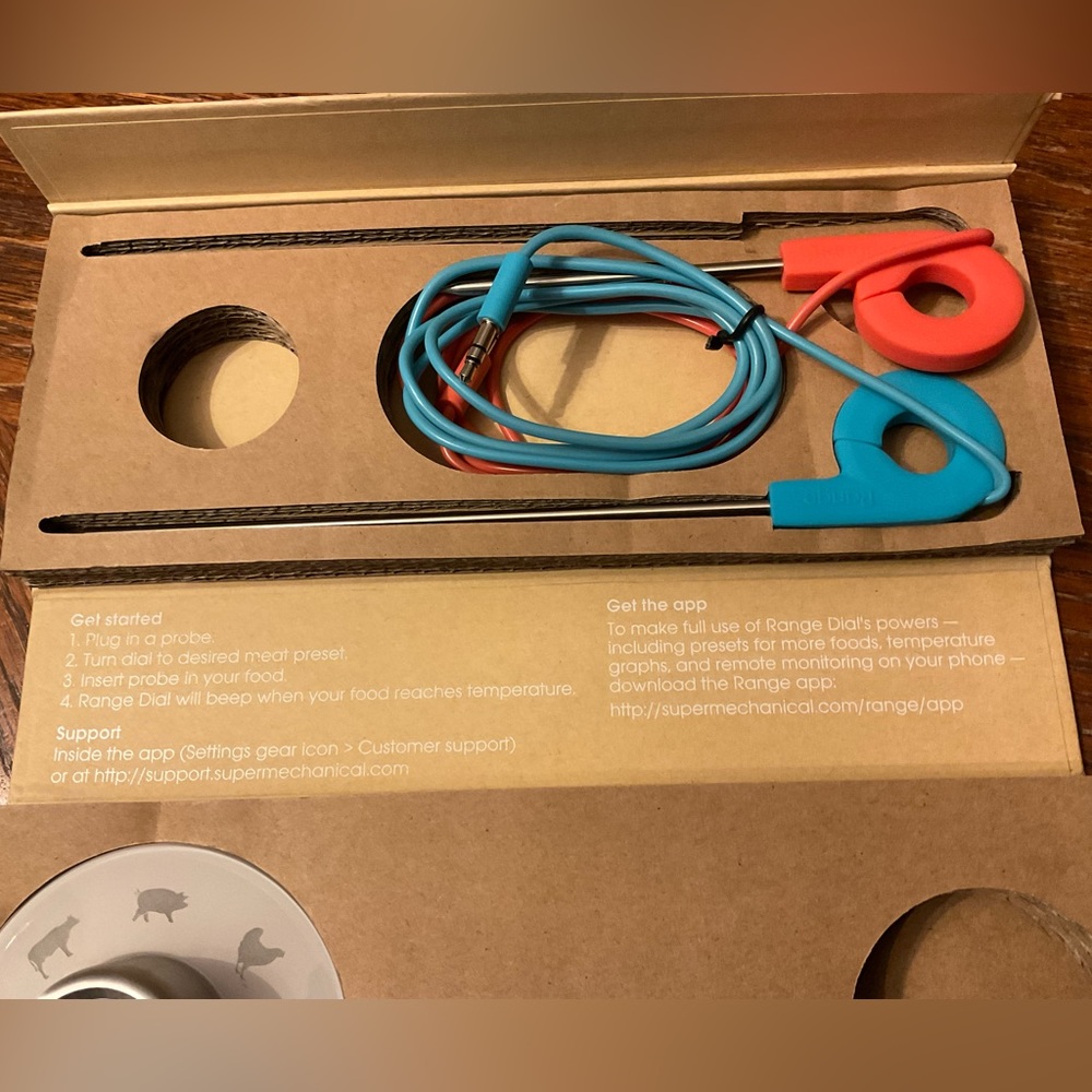 Supermechanical  Range Dial Pro Precision Bluetooth Cooking Thermometer! - Picture 7 of 8